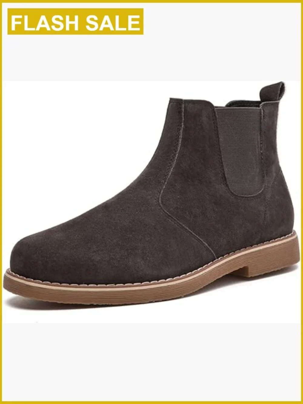 Classic Chelsea Boots Slip On Ankle Boots Casual Dress Boots